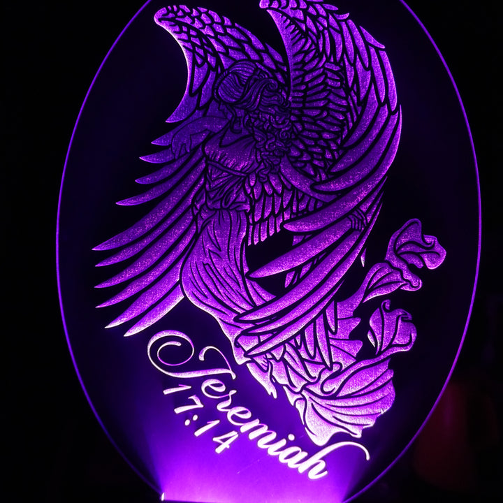 Acrylic Lighted Designs with LED Base