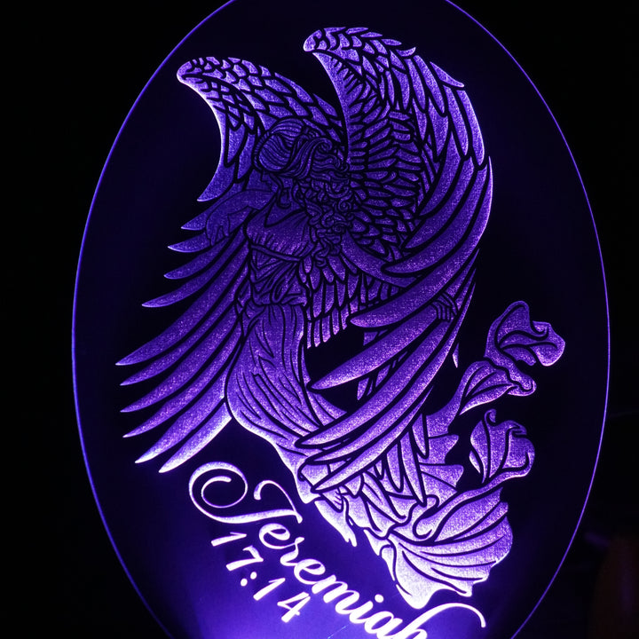 Acrylic Lighted Designs with LED Base