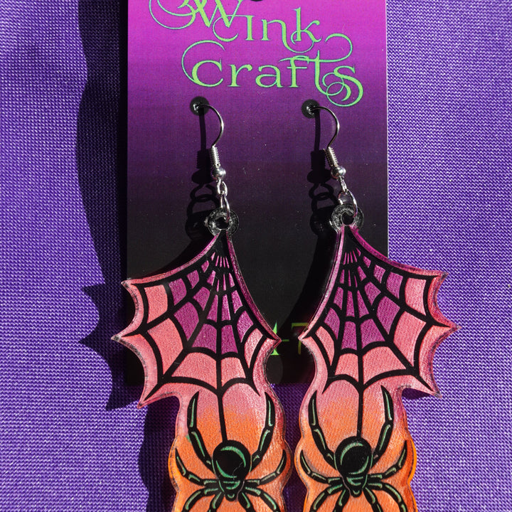 Spiderweb Earrings